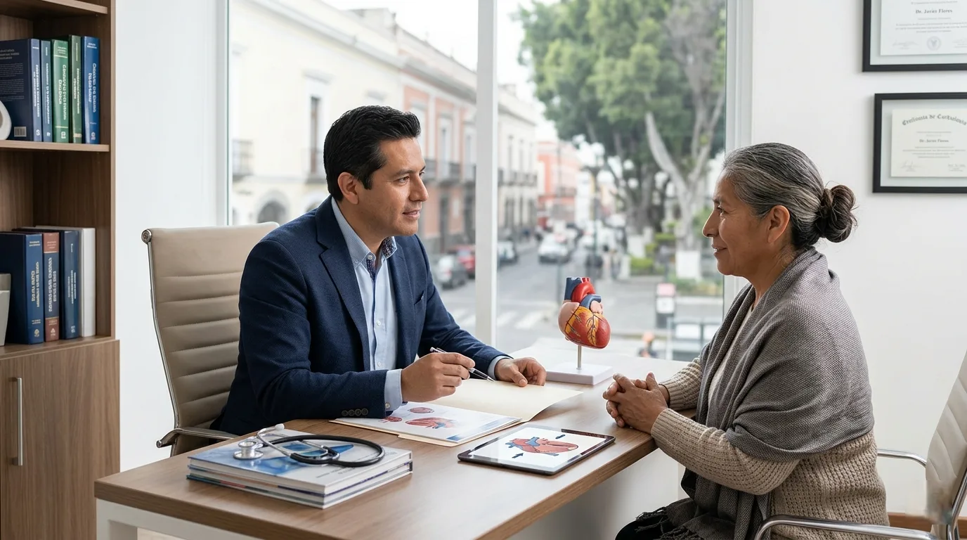 ¿Qué médico trata cardiomiopatía en Puebla?